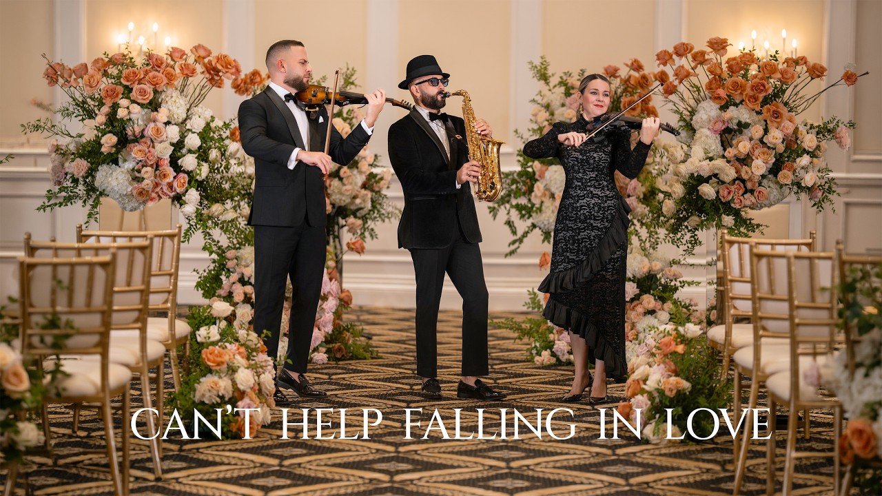 Can’t Help Falling in Love | Live Sax & Two Violins | Trump National Doral Miami Wedding Ceremony