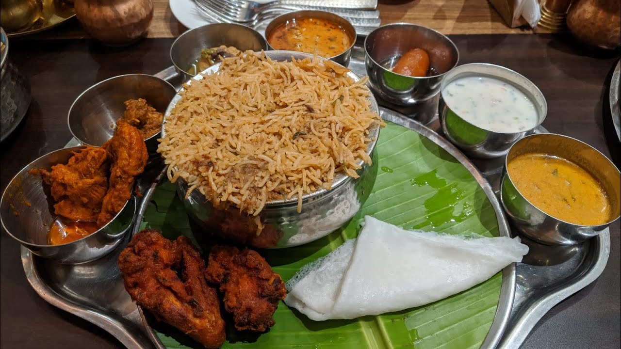 Royal Andhra spice  Restaurant (One of the craziest Biriyani thalis I have eaten!!!!)
