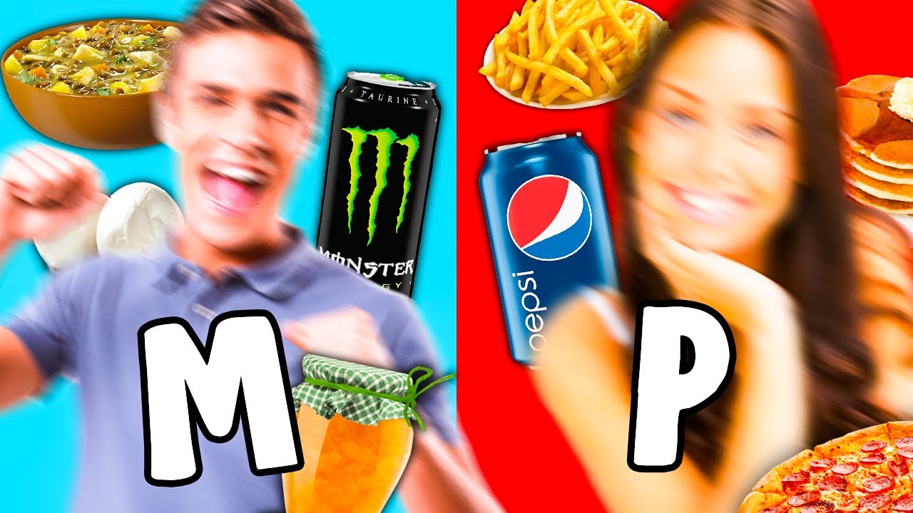 MANGIAMO SOLO IL CIBO DELLA PRIMA LETTERA DEL NOME DEI NOSTRI EX PER 24 ORE! *Challenge*