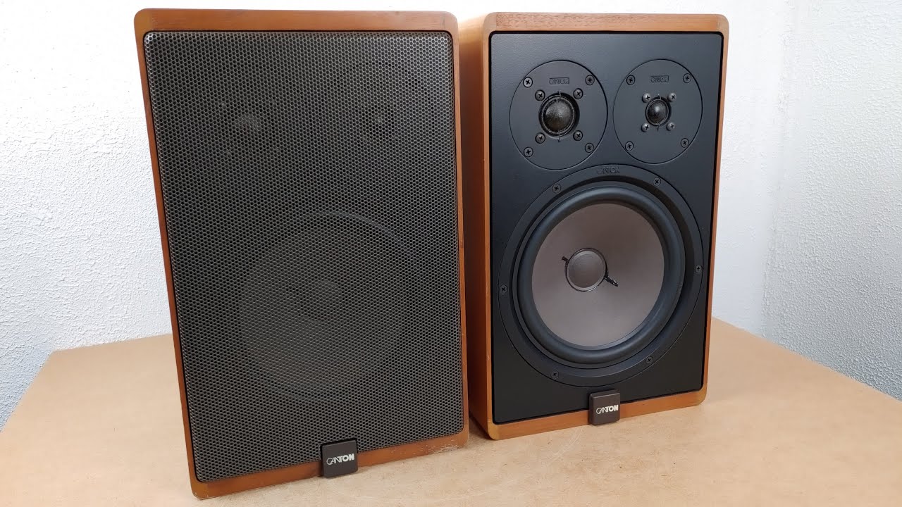 -Zerlegt- Canton Quinto 520 HiFi Lautsprecher