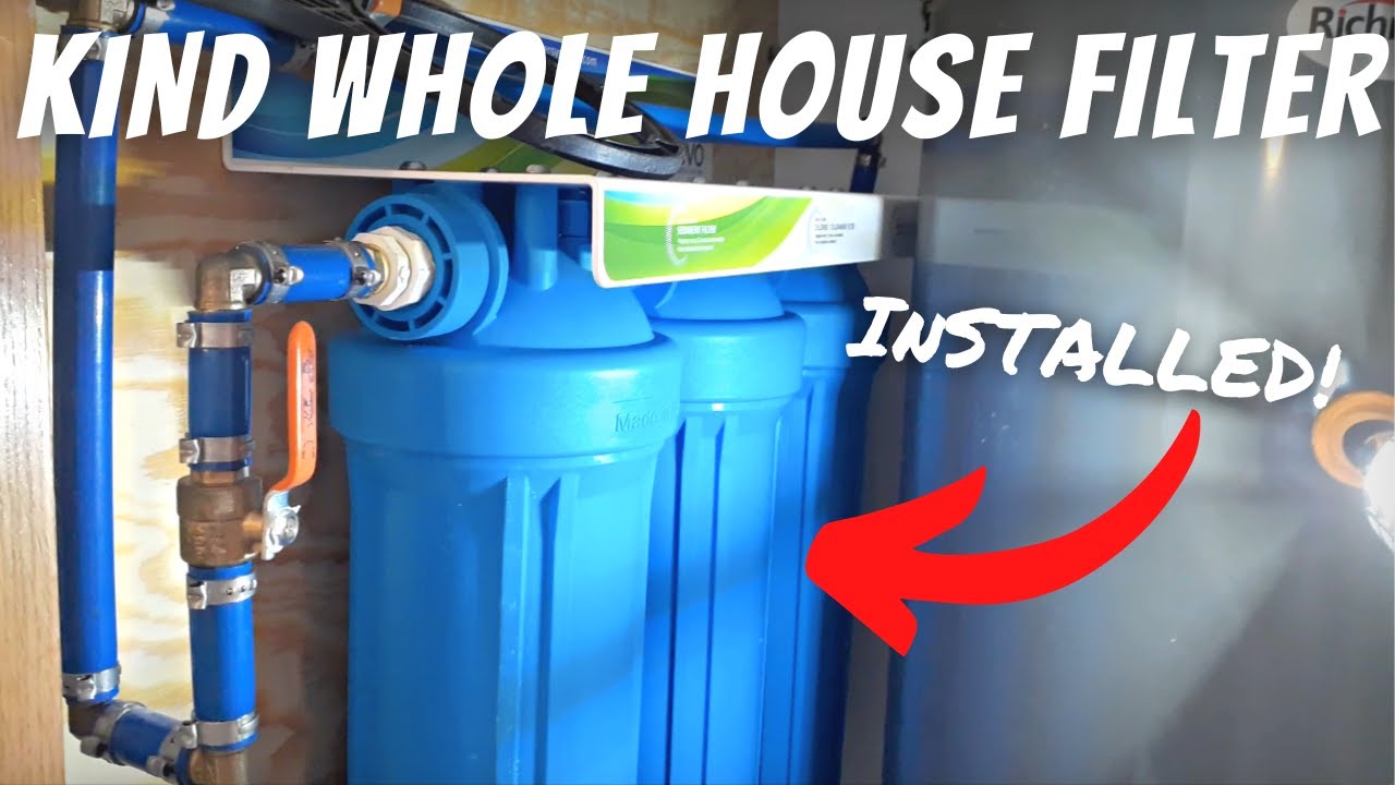 Kind Water System Installation & E-3000 Review