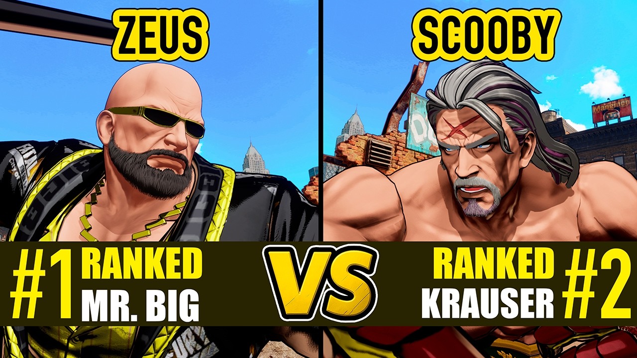 FF COTW ▰ ZEUS (#1 Ranked Mr. Big) vs SCOOBY (#2 Ranked Wolfgang Krauser) ▰ High Level Gameplay