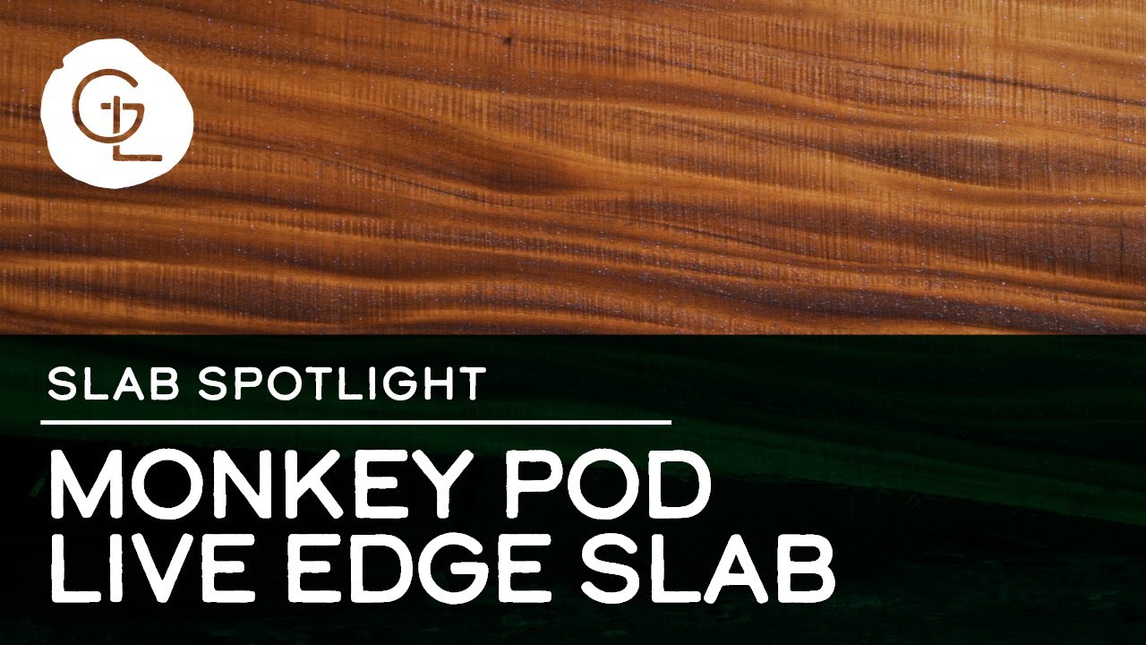 Monkey Pod Live Edge Slab
