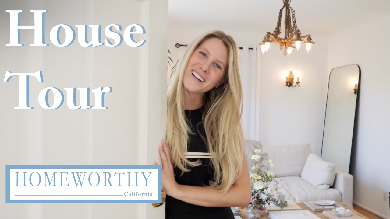 LOS ANGELES HOUSE TOUR | A Charming 700 square-foot Apartment