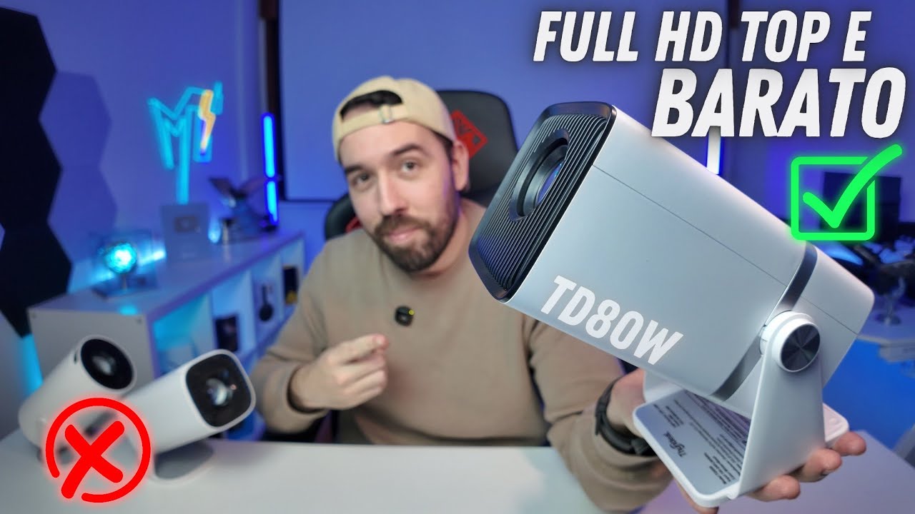 ADEUS HY300 E HY320 - THUNDEAL TD80W É O MELHOR PROJETOR FULL HD CUSTO-BENEFÍCIO