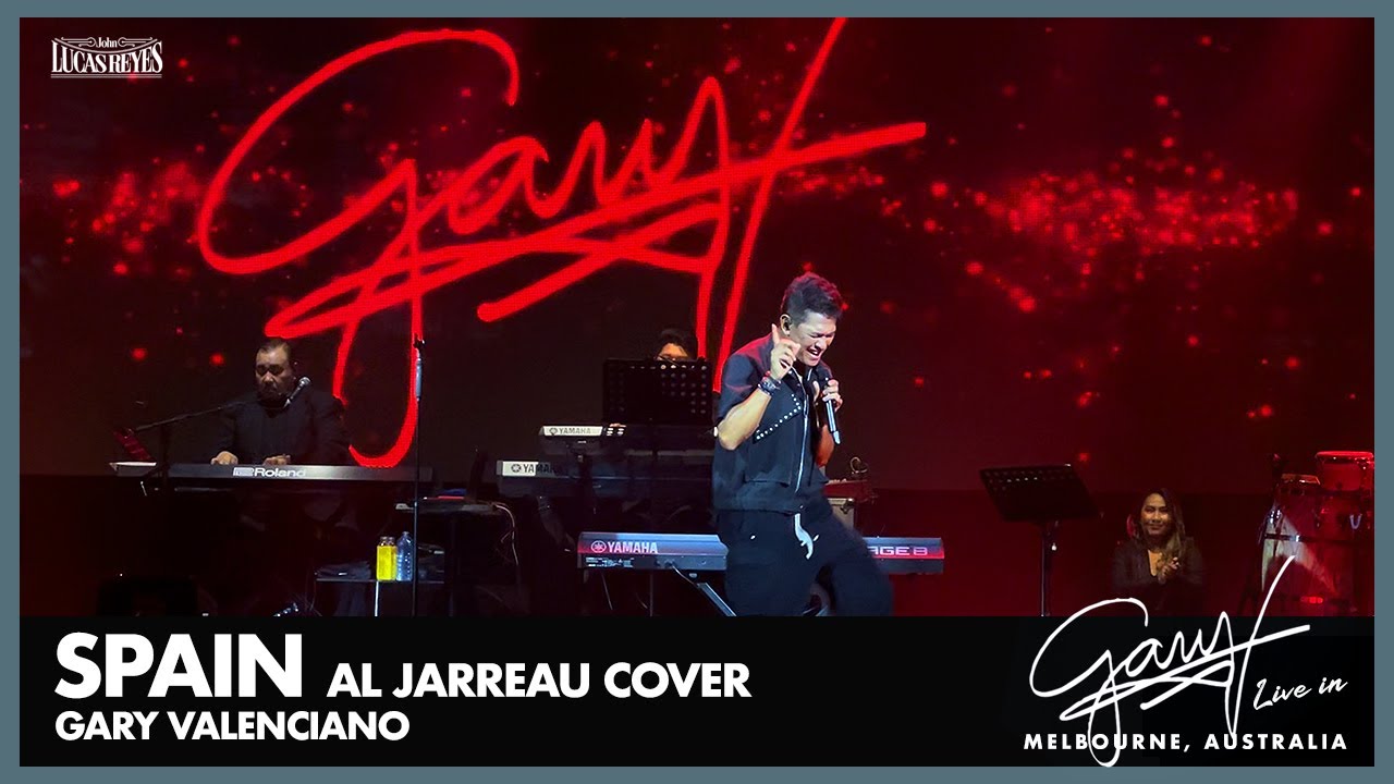 Gary Valenciano -  Spain ( Al Jarreau Cover) Live in Melbourne, Australia