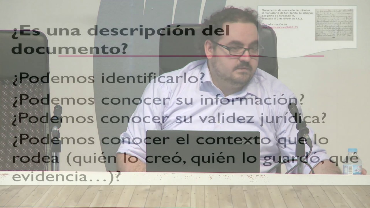Curso Javier Requejo, Descripción archivística normalizada. Parte 1