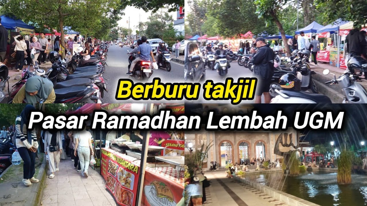 Pasar Ramadhan Lembah UGM Berburu Takjil 