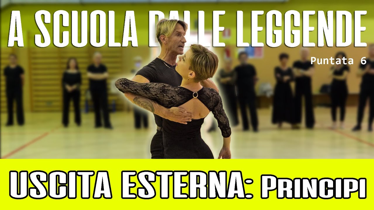 a LEZIONE di BALLO da Mirko Gozzoli (8x Campione del mondo) - Come ballare uscite esterne di Tango