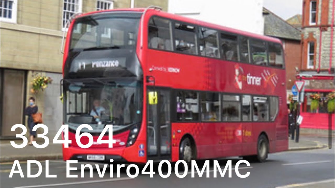 ADL Enviro400 MMC | Bus Route Y2 to Yate // 33464, WK66 CDN