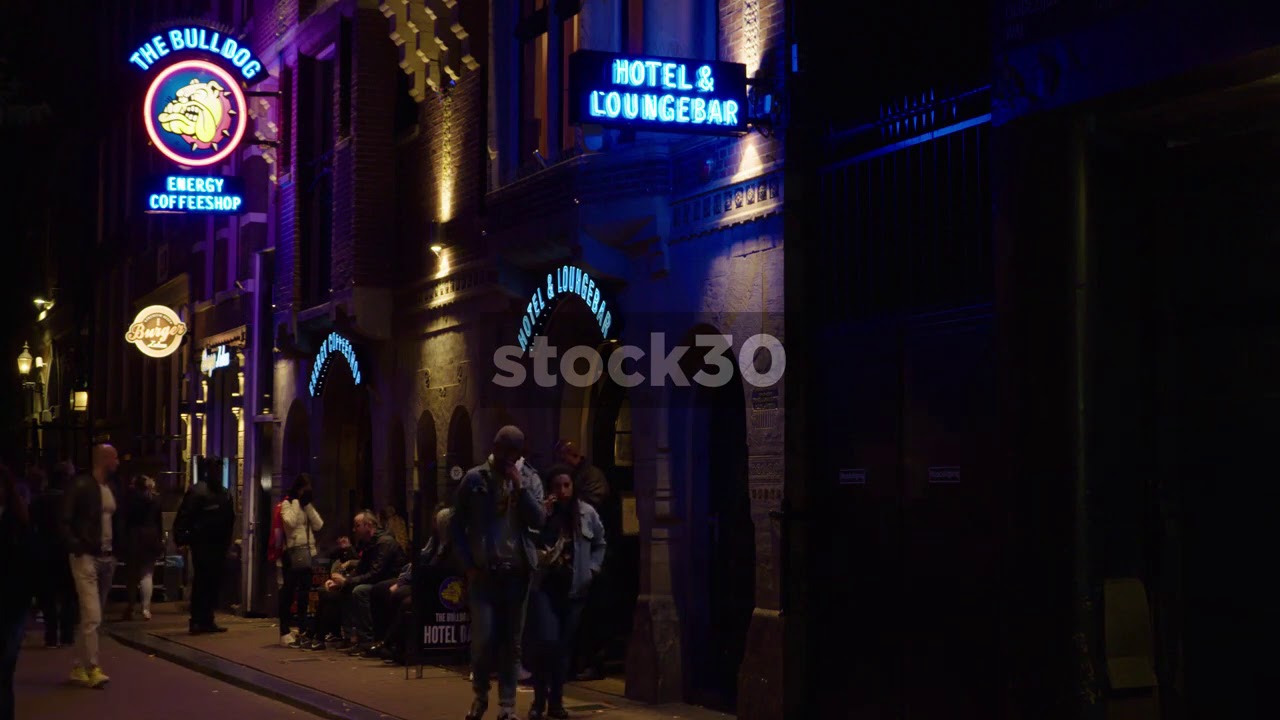 The Bulldog Energy Cofeeshop In Amsterdam, Netherlands