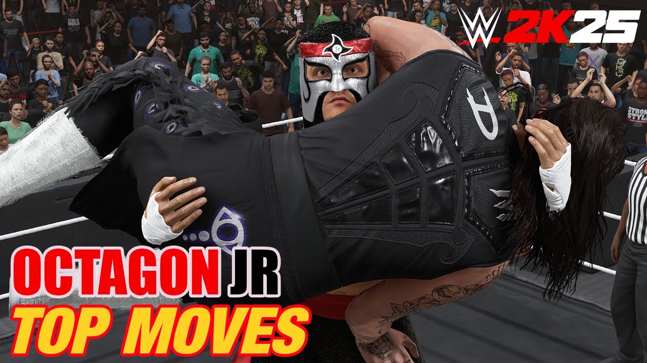 OCTAGÓN JR. BRINGS THE HEAT! 🔥 TOP MOVES IN WWE 2K25