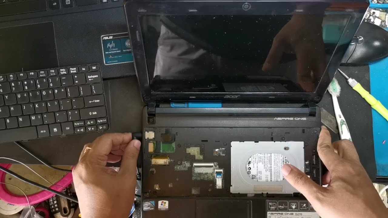 ACER ASPIRE ONE D270 NO POWER SHORTED DONE TRICKS INSIDE