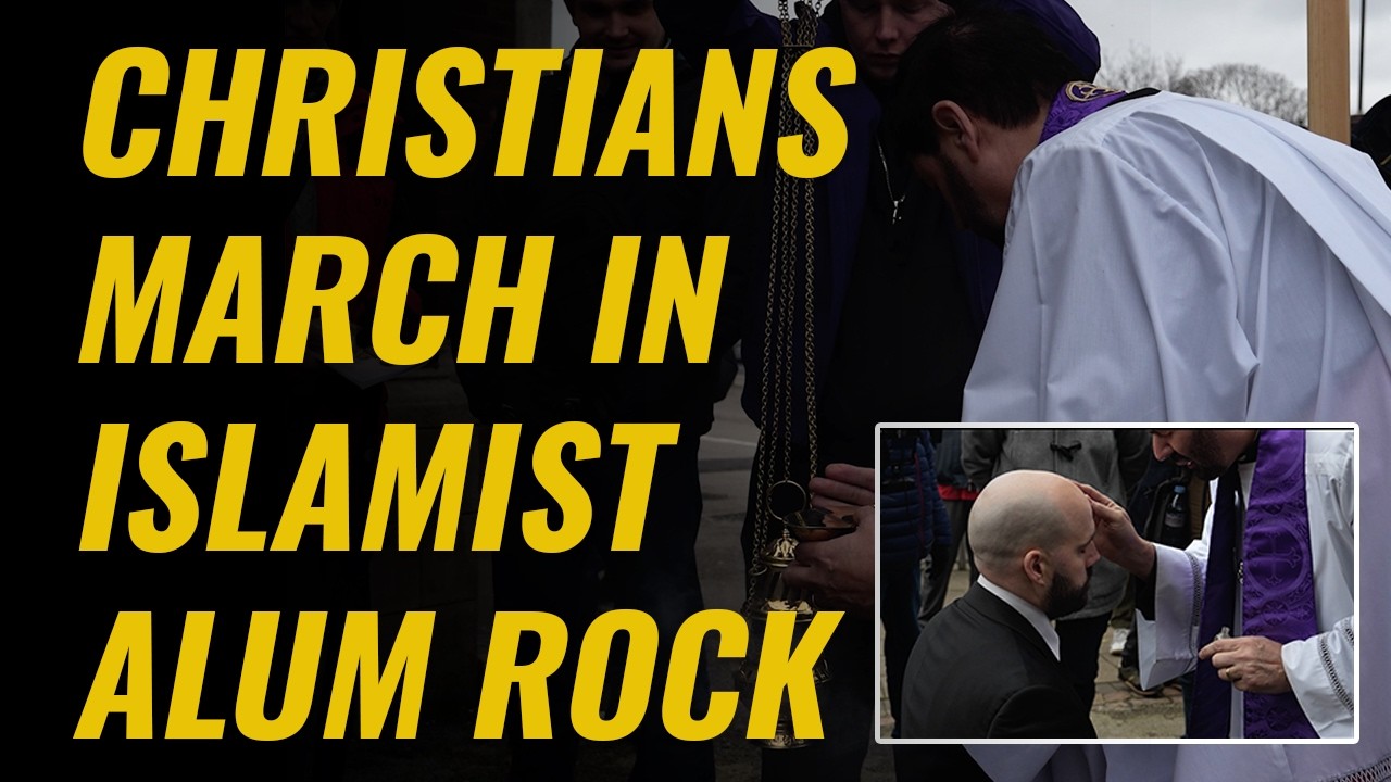 Christians March In Islamist Alum Rock!