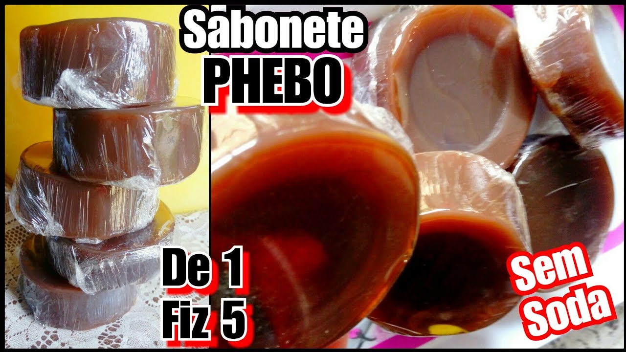 🔴Faça SABONETE PHEBO  SUPER DURO e MEGA PERFUMADO #ElisangelaEvaristo