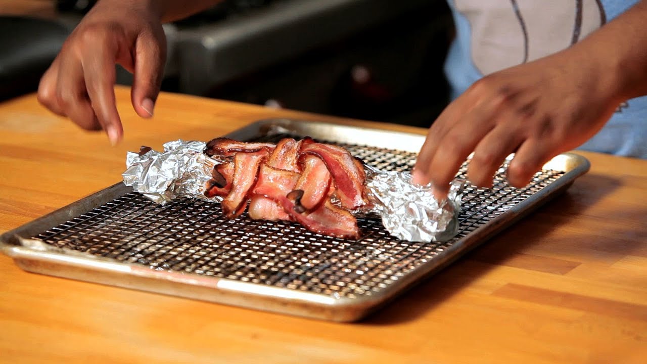 How to Make a Bacon Taco Shell | Bacon Recipes