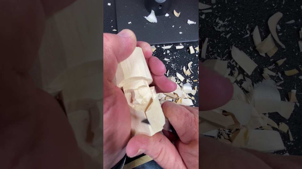 Carving A Baseball Player Step by Step Tutorial