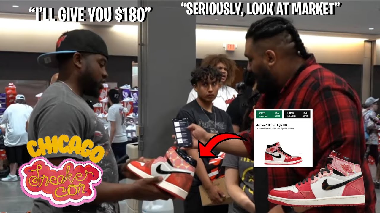 CASHING OUT $25,000 AT SNEAKER CON CHICAGO! *I ALMOST COPPED A $20,000 SHOE* DAY 1 (Part 2)