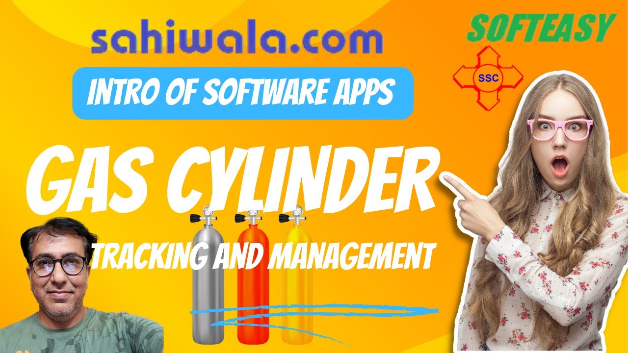 Gas Cylinder Tracking Software, Gas Cylinder ERP Software, Gas Cylinder Trading Software