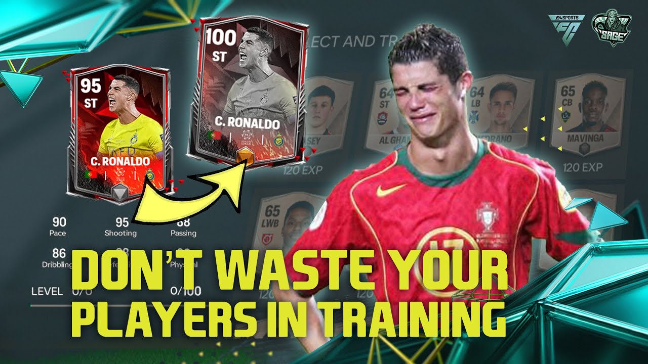 Watch This Before Wasting All Players in Training | FC Mobile Rank-Up Secret