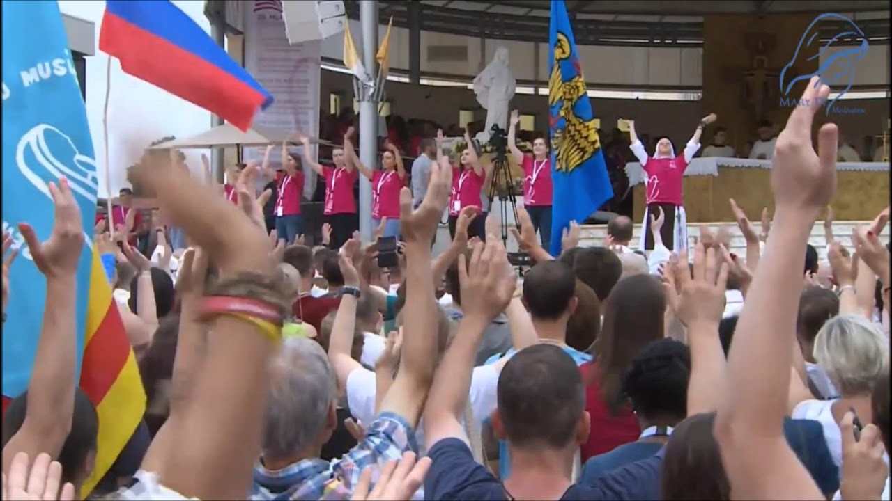 Medjugorje Mladifest 2018: Start of the festival - Hosanna