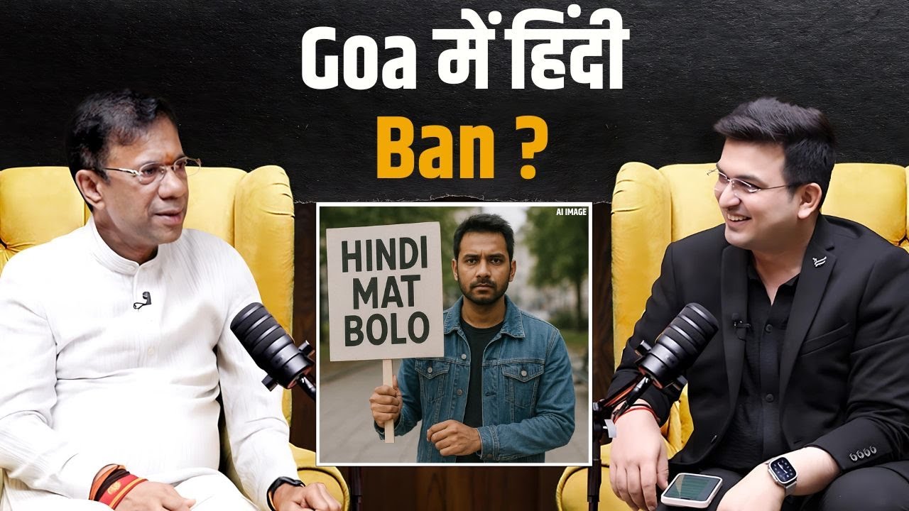 Do People Get Beaten For Speaking Hindi In Goa? | Shubhankar Mishra