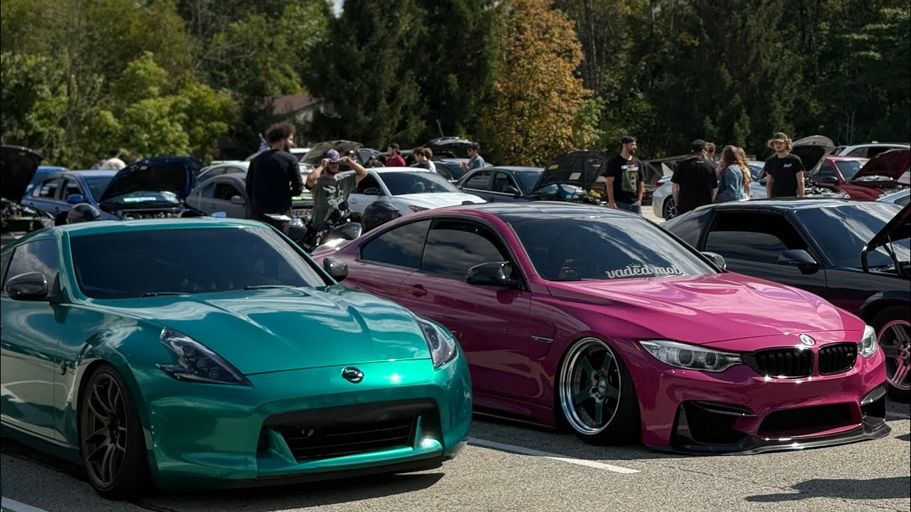 Wild Car Meet spottng an LS -Swapped Prius | Pittsburgh car scene