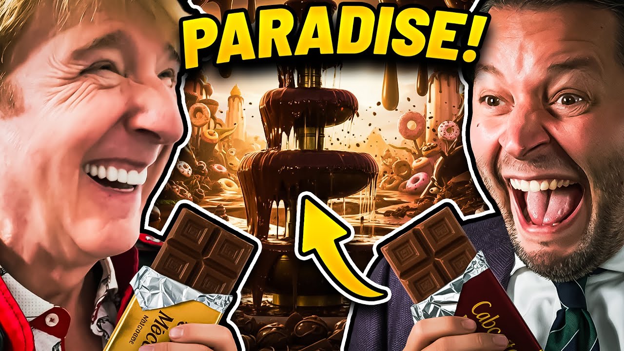 We visited the BIGGEST CHOCOLATE FAIR in LAS VEGAS!