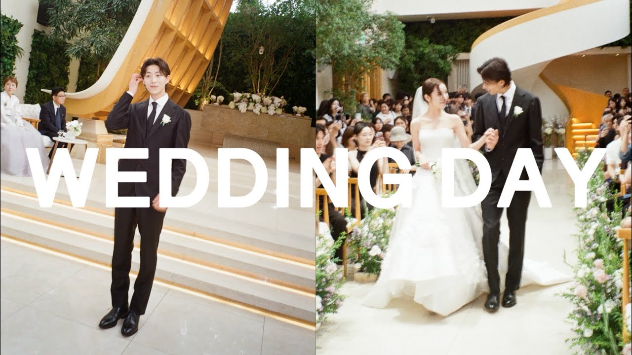 한여름의 Wedding day, 나의 결혼식 브이로그 | 결혼식 | 웨딩 | 더채플 앳 논현 라포레홀