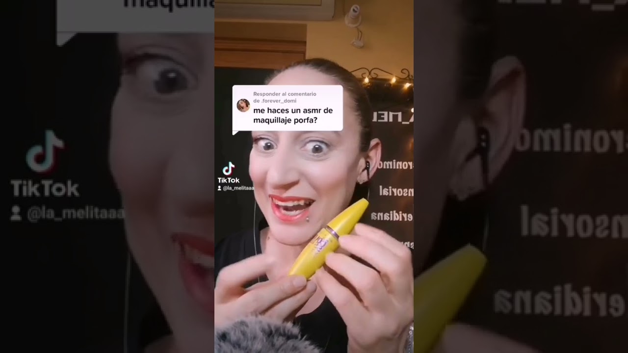 ASMR TE MAQUILLO 💄con poquísimos recursos 🥰❤️😍🥰