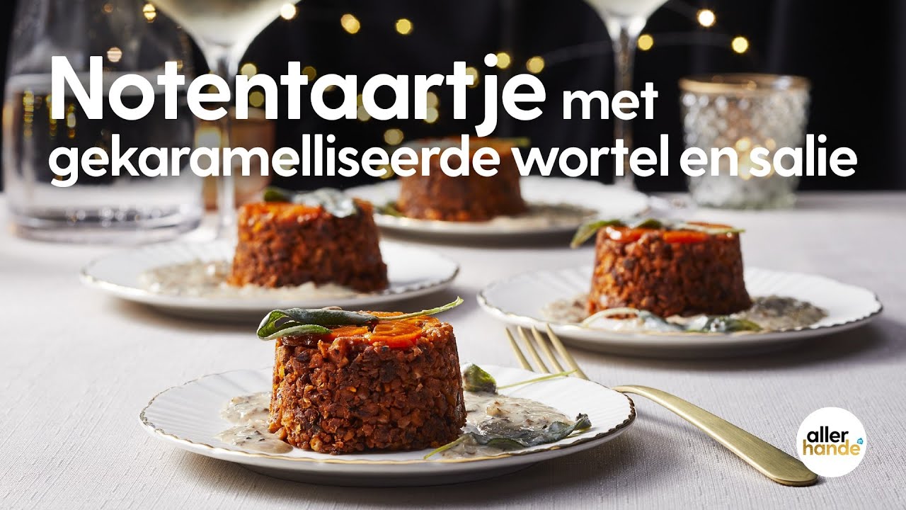 Vegan kerst hoofdgerecht: notentaartje | Recept | Allerhande