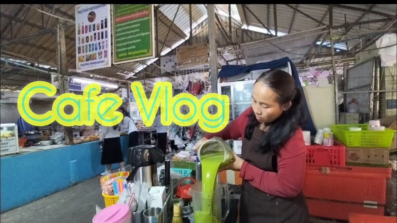 Welcome school cafe Vlog a day in my life 