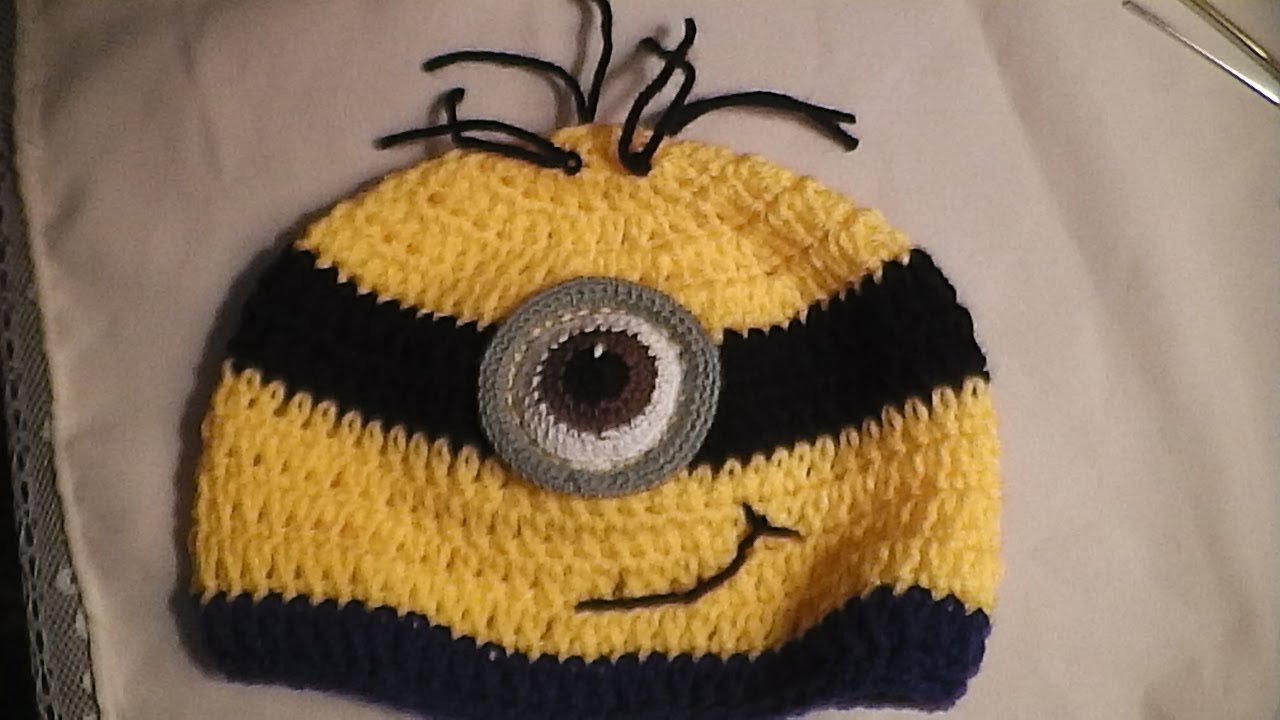 Gorro Minion a Crochet