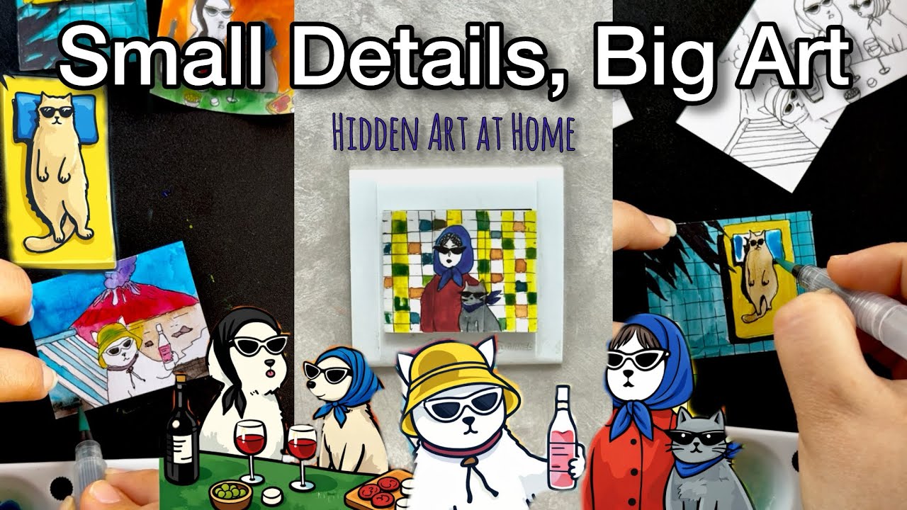 Small Details, Big Art | Painting on Home Light Switches