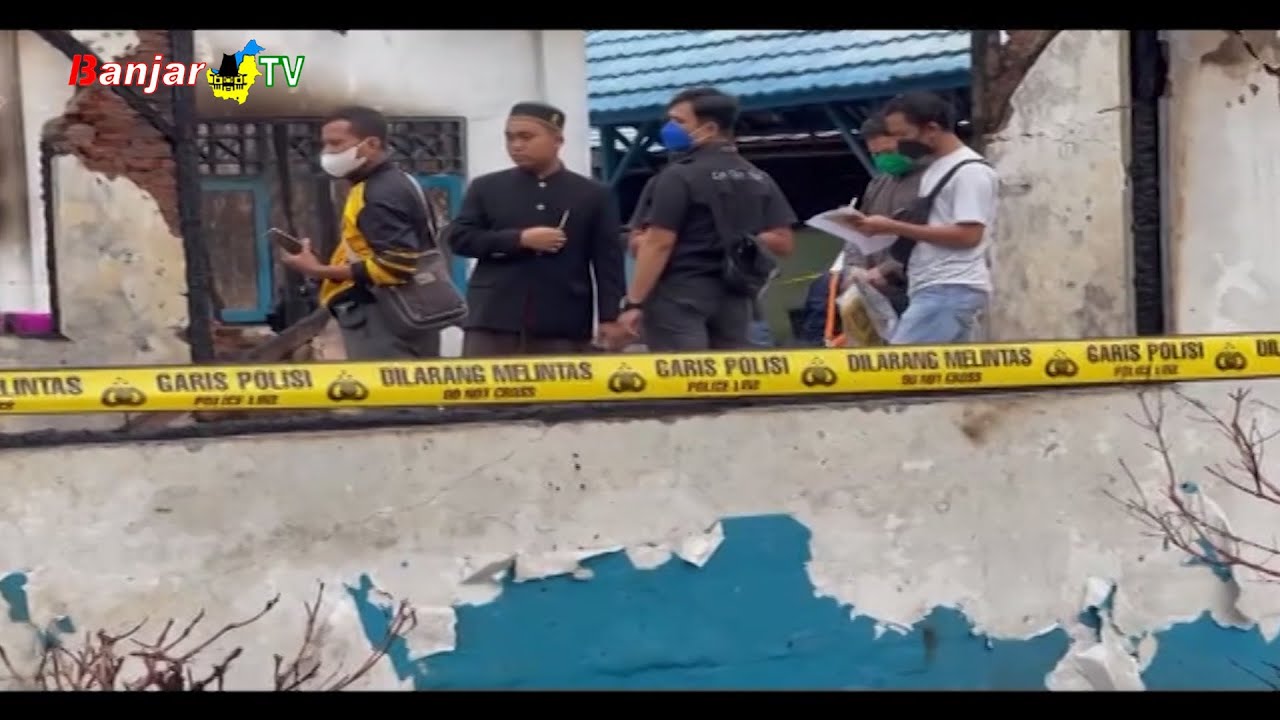 KEBAKARAN PONPES AL-FALAH PUTRA DISELEDIKI KEPOLISIAN