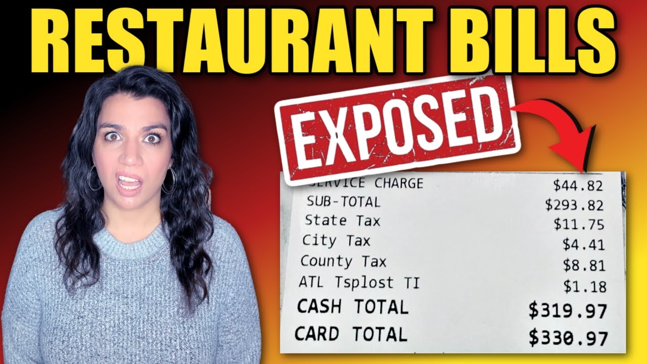 Скрытые сборы в ресторанах сейчас просто БЕЗУМНЫЕ!