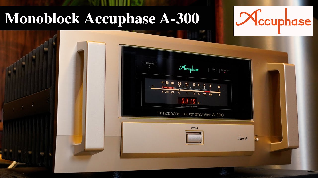 Monoblock Accuphase A-300 - Đẳng Cấp Tham Chiếu - Chất Lượng Vượt Trội Tăng 30% Với Thế Hệ A-250