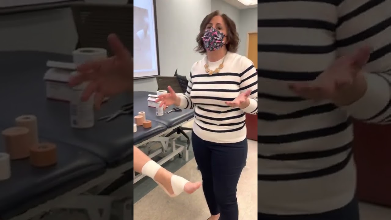 Plantarflexion assist tape 2022