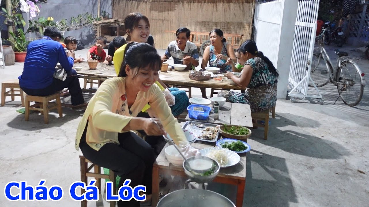 Không Khí Buôn Bán Nhộn Nhịp Ở Quê với Nồi Cháo cá Lóc Thơm Ngon | Hương Quê #358
