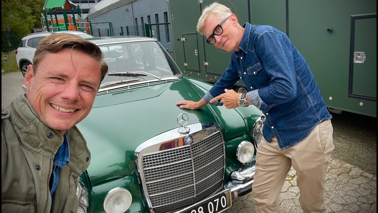 DRØMMEGARAGEN med Brian Holm & Henrik Dreboldt - og den originale Mercedes S-Klasse årgang 1970