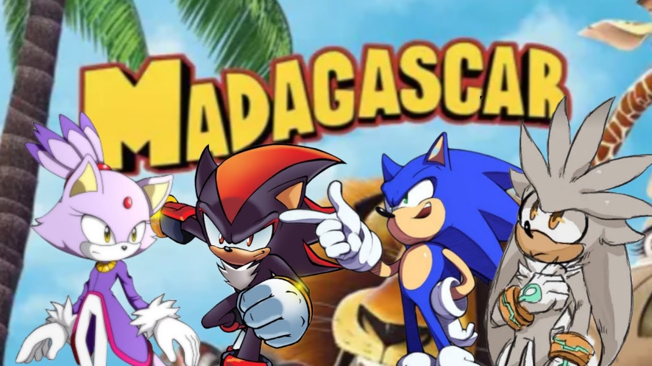 Madagascar versión Sonic (Shadow y amigos vs los fosa)