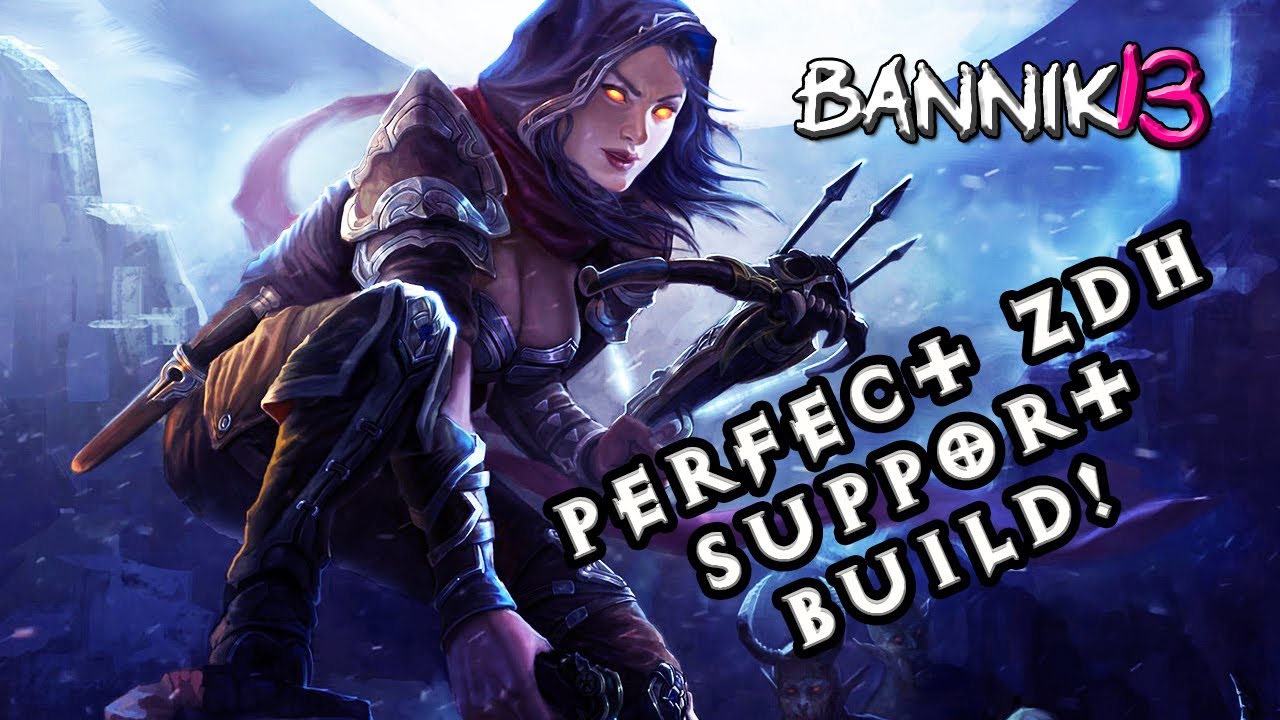 Diablo 3 The Perfect ZDH Support Demon Hunter Build Guide For Huge Paragon Level Farming in Groups