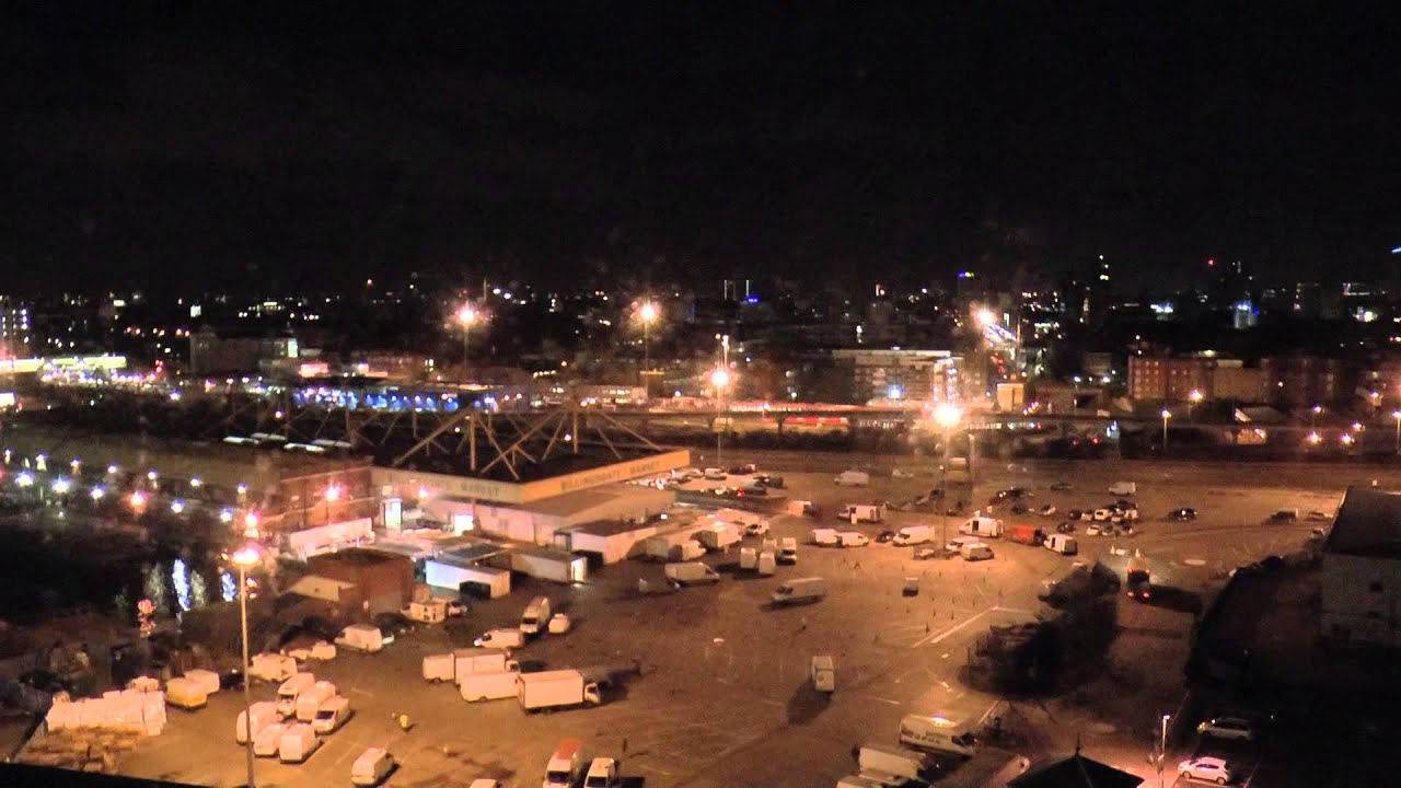 Bit of a change. Timelapse of Billingsgate Fish Market Canary Wharf London