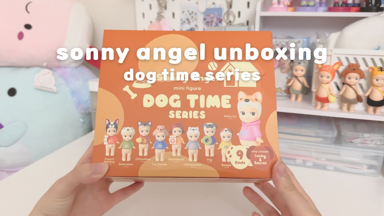blindbox unboxing ૮･ﻌ･ა 🐾 | sonny angel dog time series