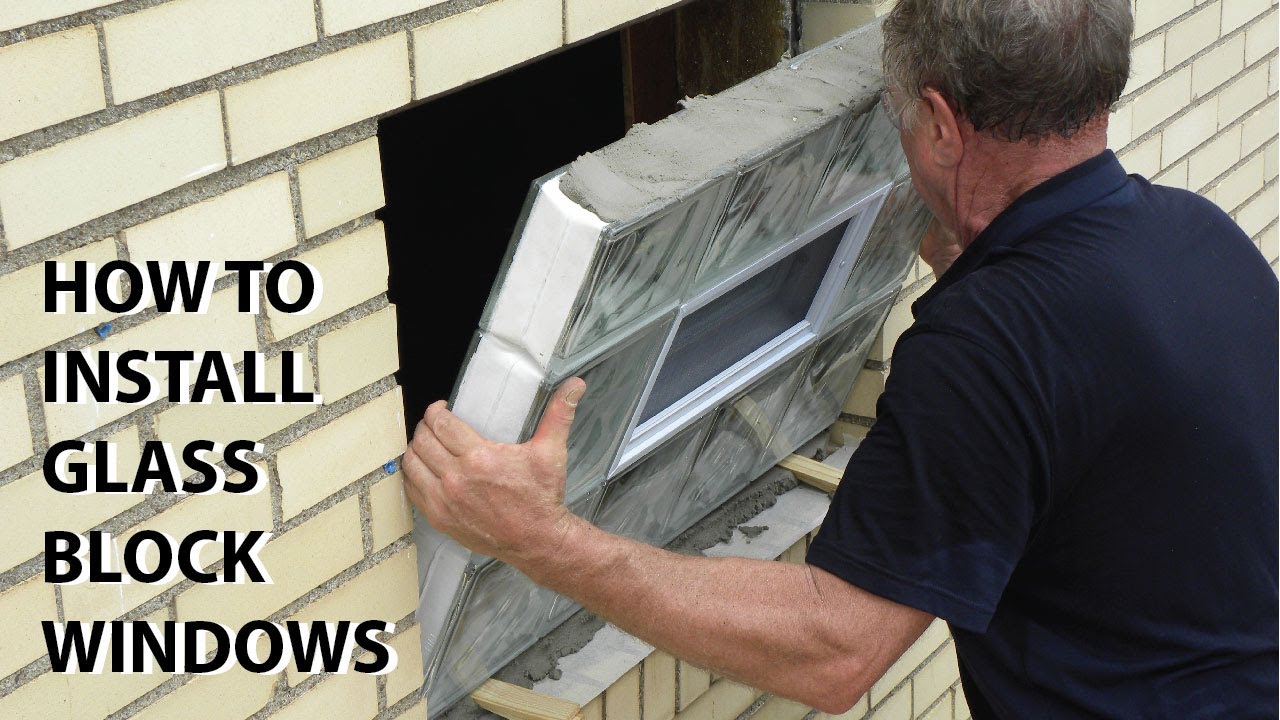 Simply Secure Glass Block Window Installation