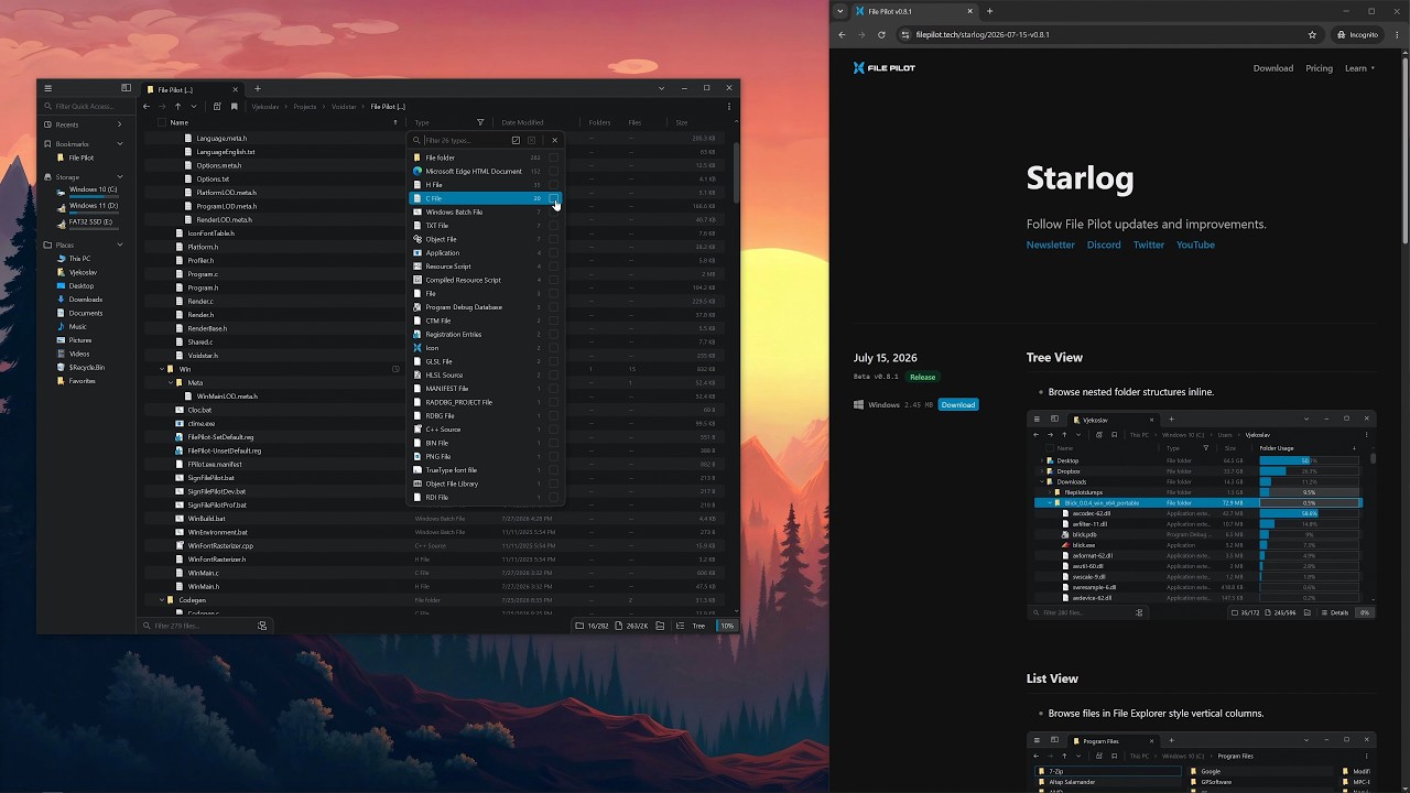File Pilot - Update 0.8.2