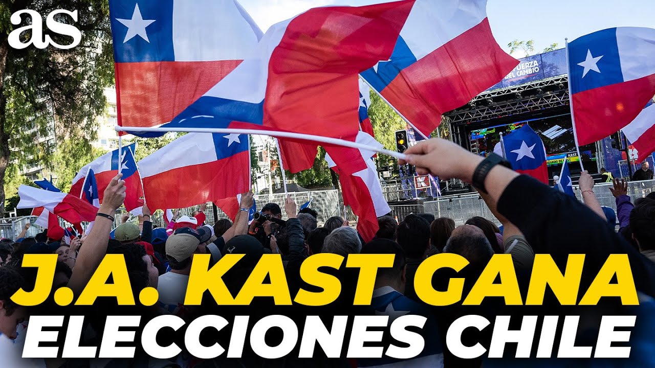 JOS&Eacute; ANTONIO KAST gana las ELECCIONES PRESIDENCIALES en CHILE 2025 y ser&aacute; PRESIDENTE