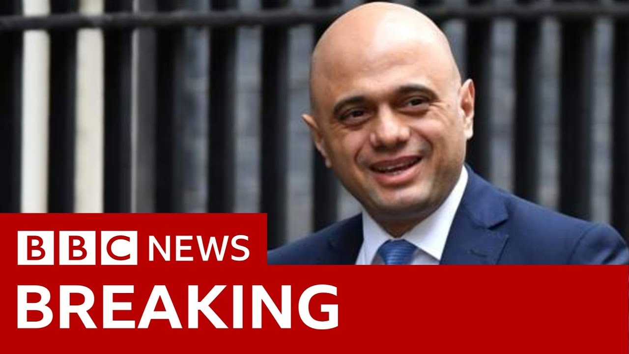 UK Cabinet reshuffle: Sajid Javid resigns as chancellor  - BBC News