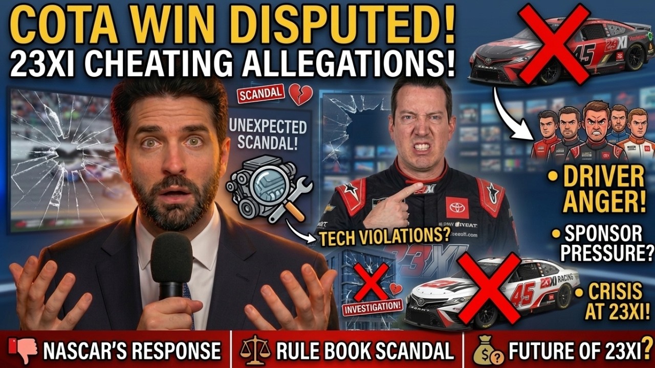 NASCAR Chaos! Drivers Furious Over 23XI Racing’s Controversial COTA Victory at COTA