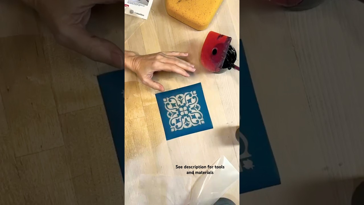 Making an underglaze transfer